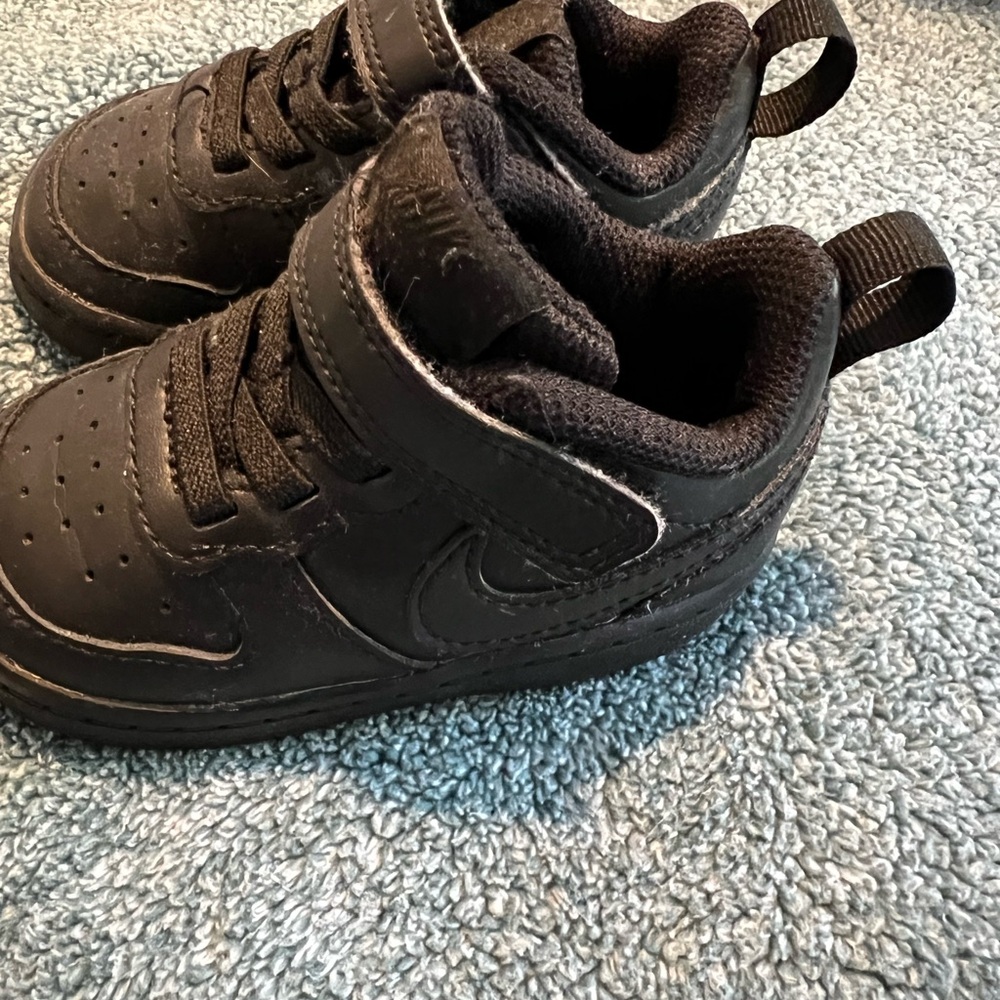 Nike Kids All-Black Sneakers